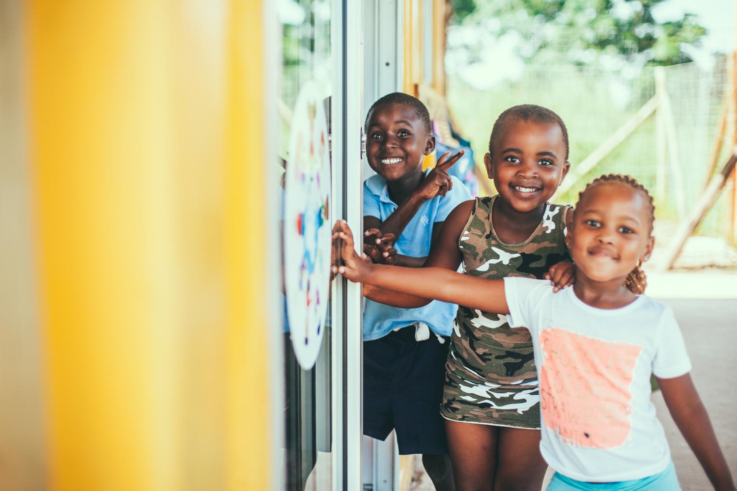 ECD pupils having fun.