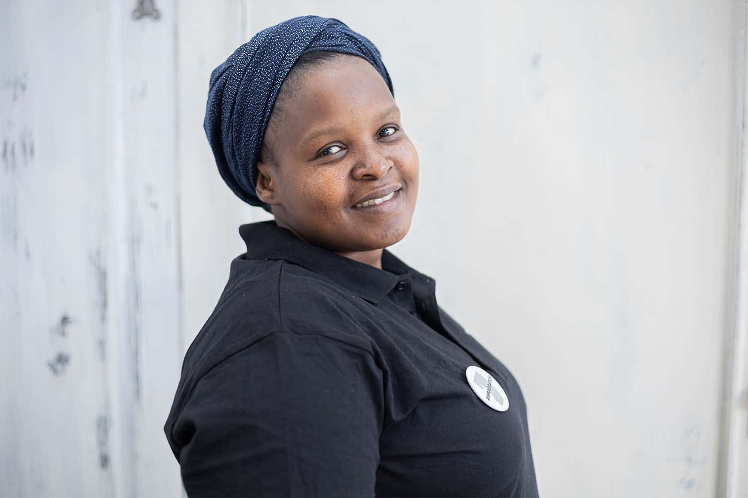 Gcina, Textile Conversion Programme Ambassador.