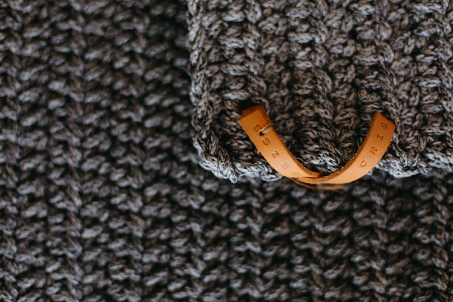 CrissCross handwoven rug.