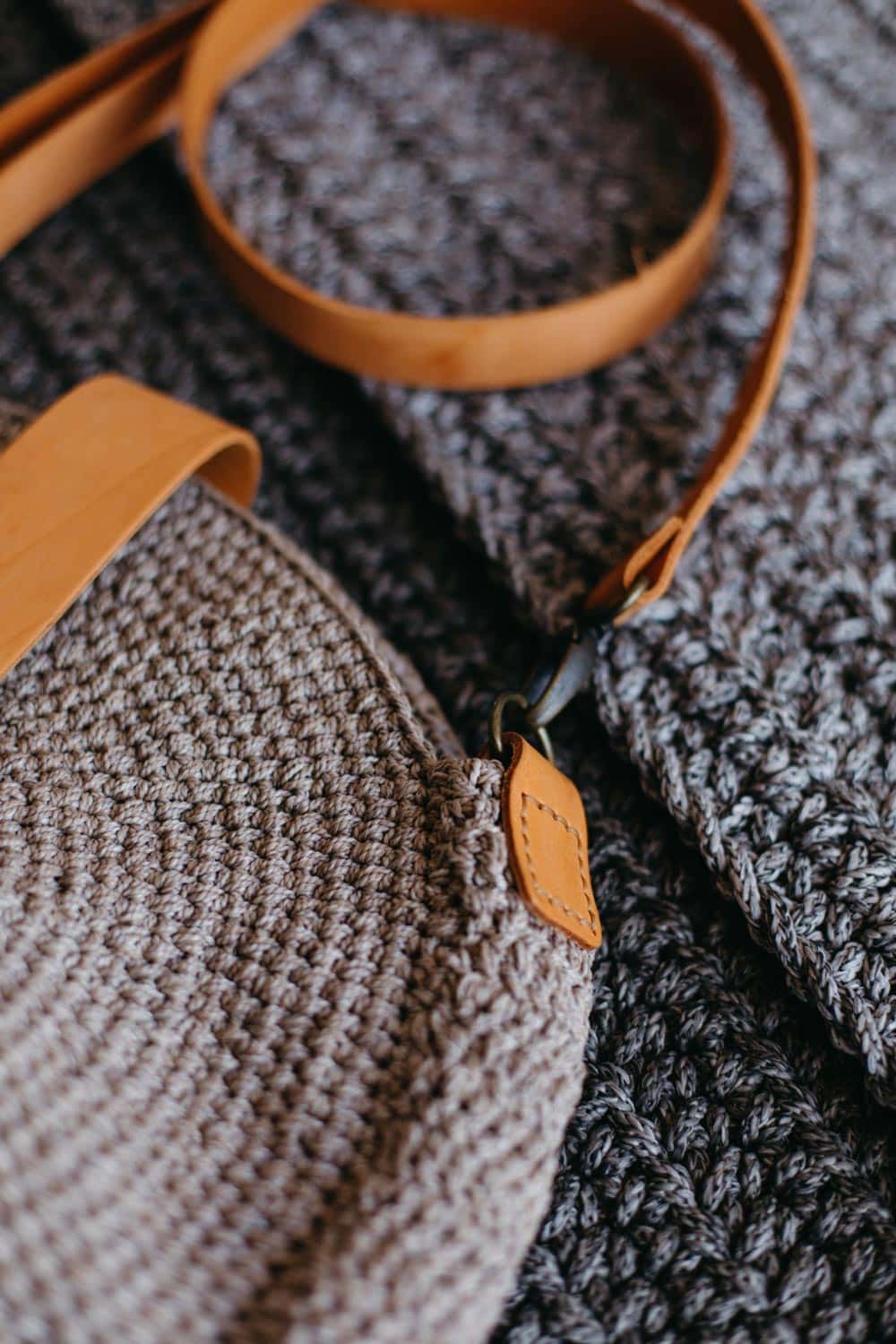 CrissCross handwoven tote bag.