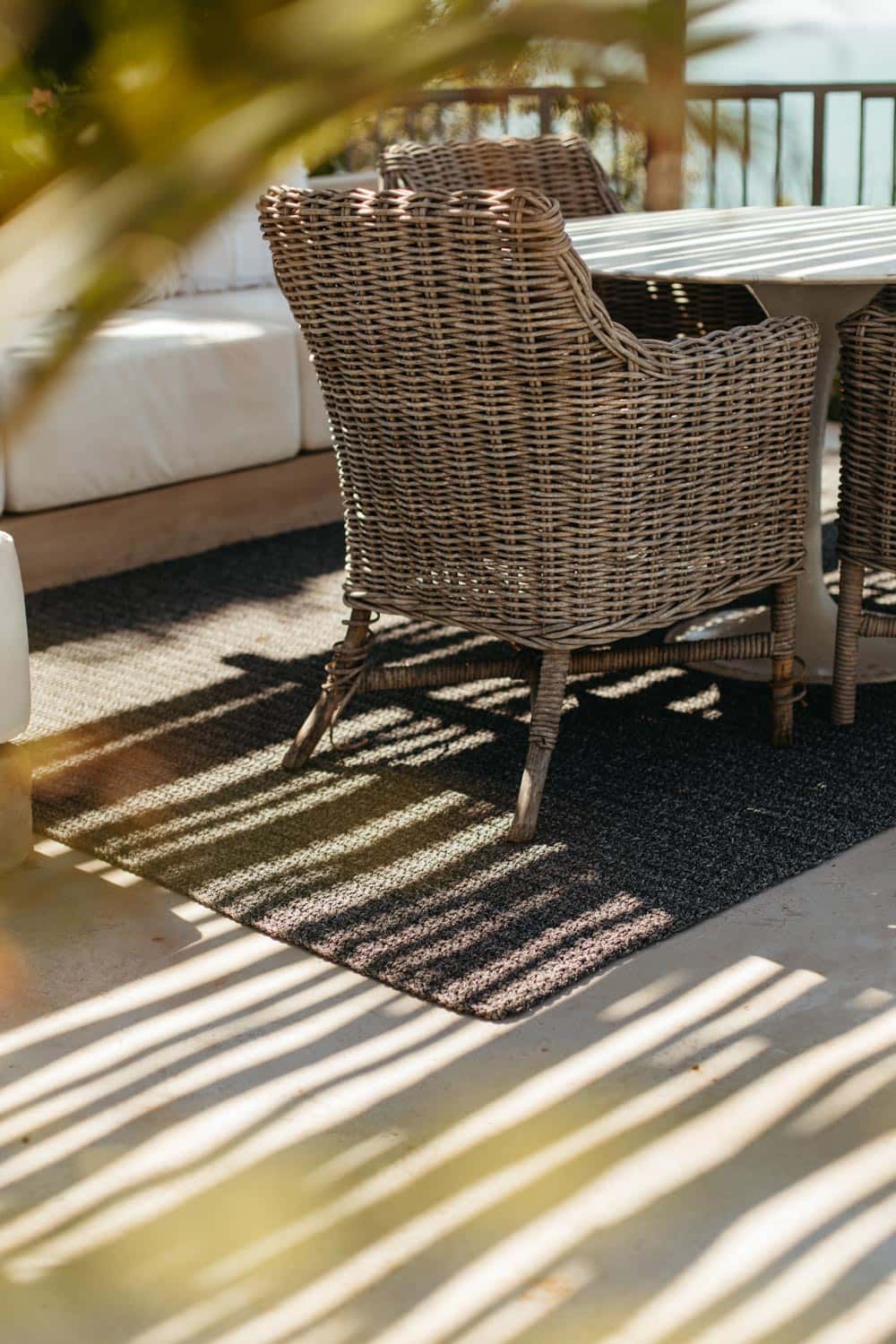 CrissCross handwoven rug.