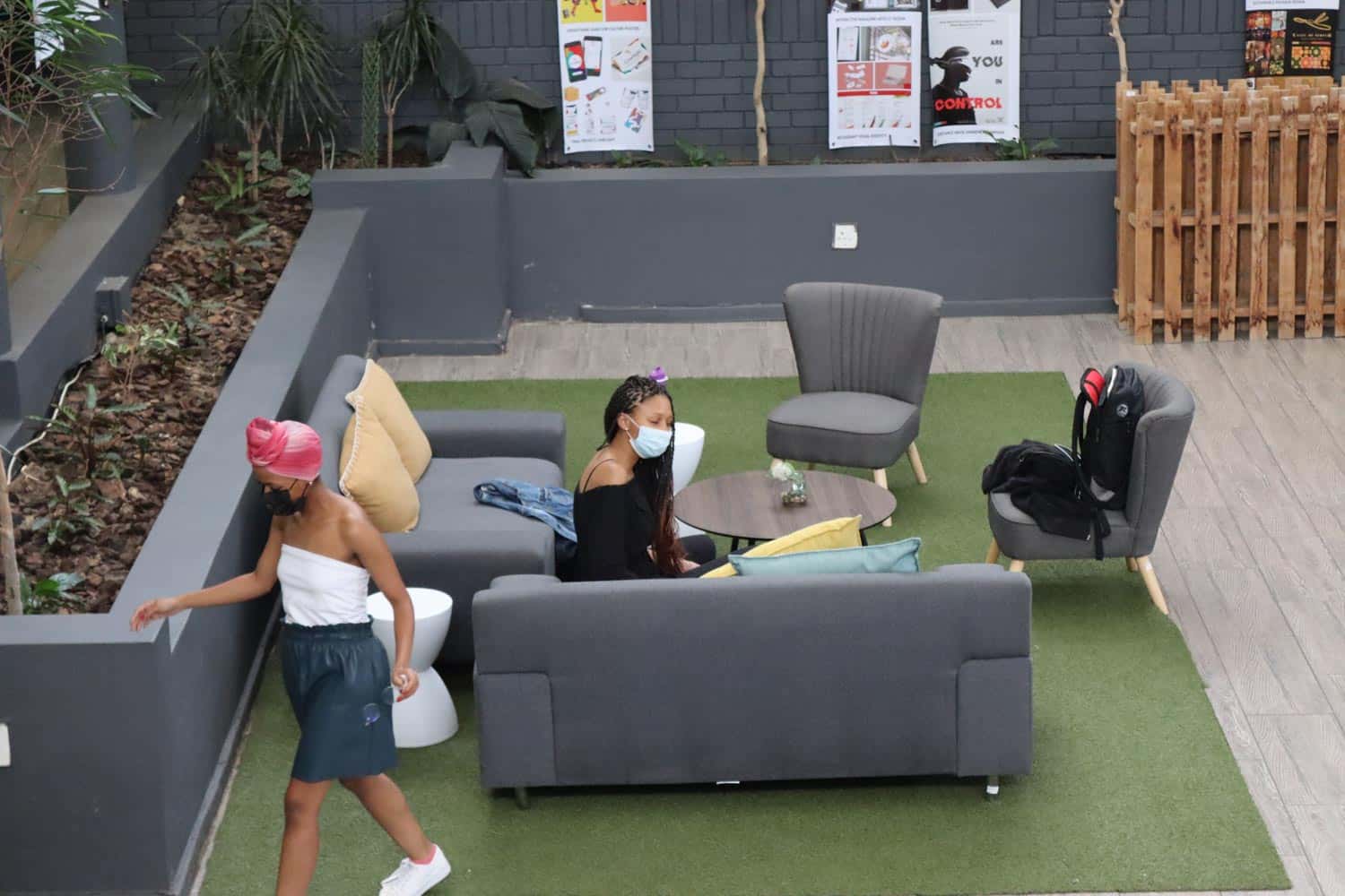 Inscape students at work.