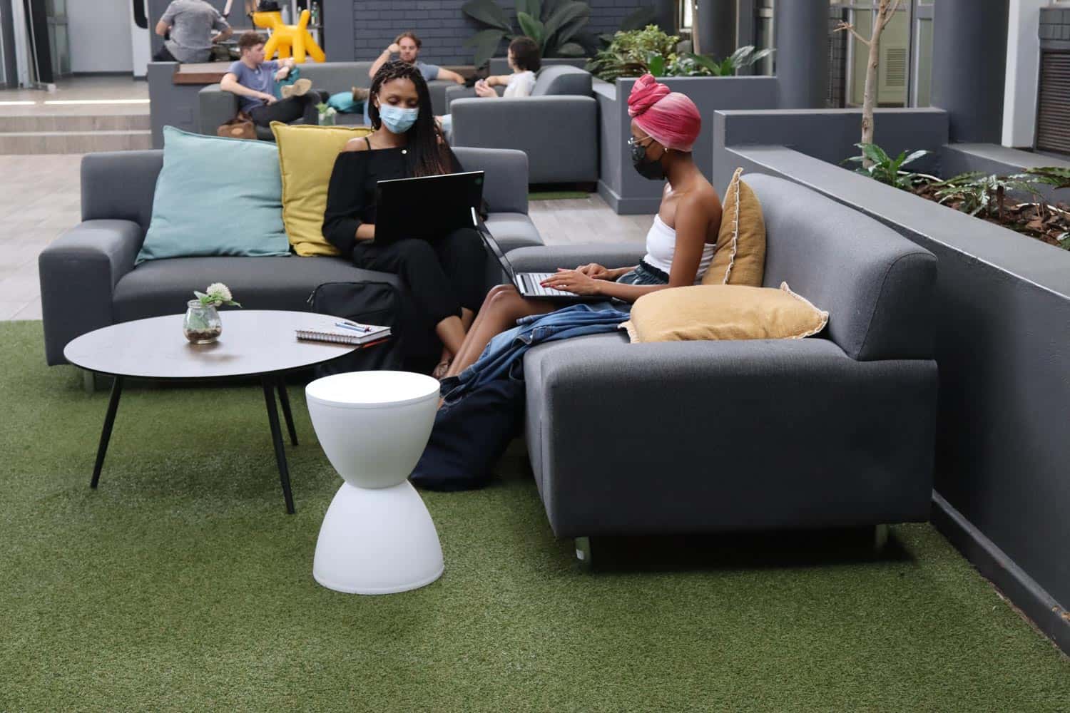 Inscape students at work.